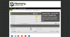 Desktop Screenshot of filesharingguides.com