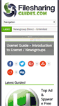 Mobile Screenshot of filesharingguides.com